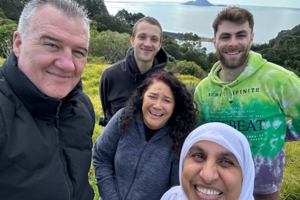 A group photo of the IACT team at Whakatāne